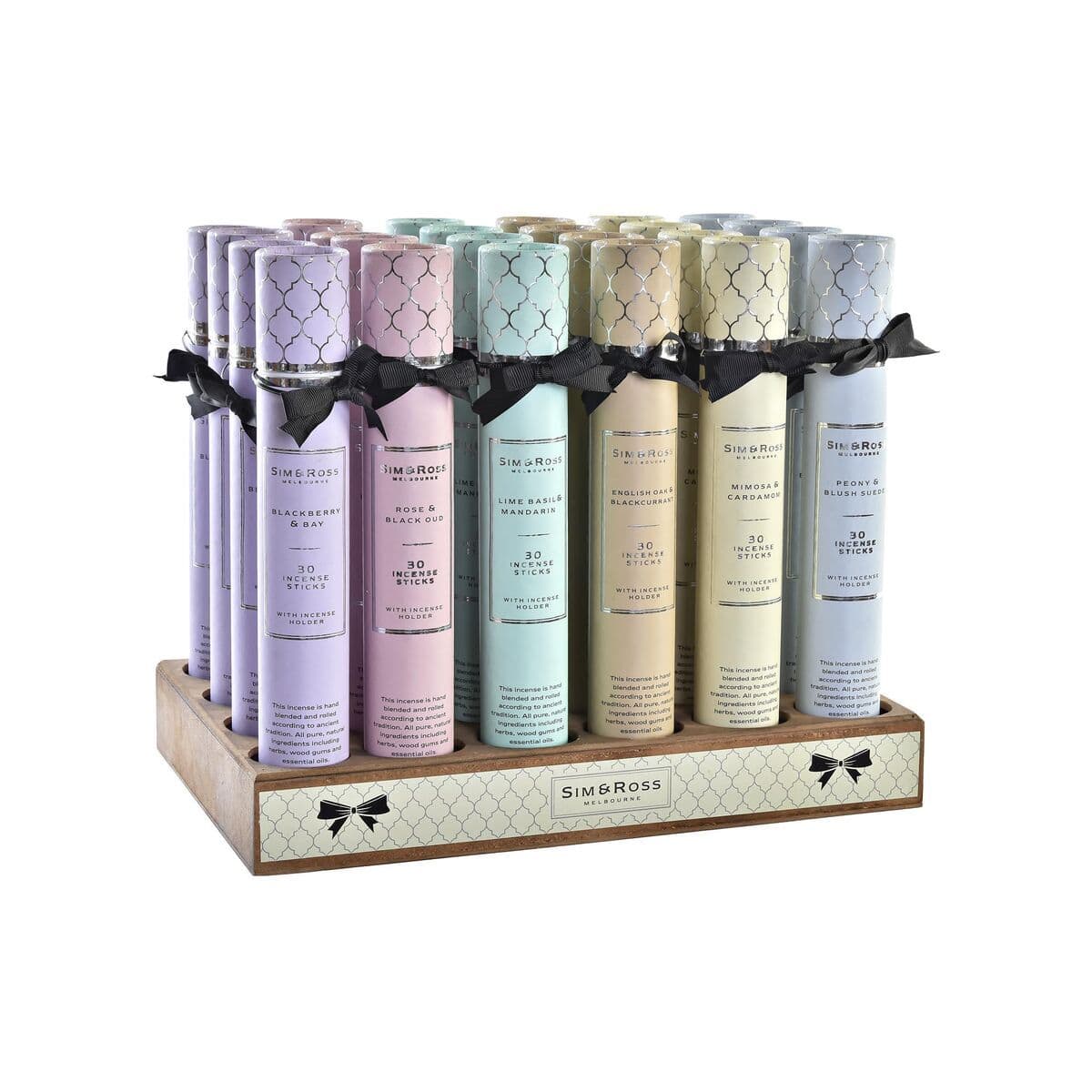 image-Incense DKD Home Decor Chakras Multicolour (35 x 24 x 30 cm) (6 Units) (30 pcs)