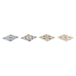 image-Coasters DKD Home Decor Tile 4 Units (10,8 x 10,8 x 0,7 cm)