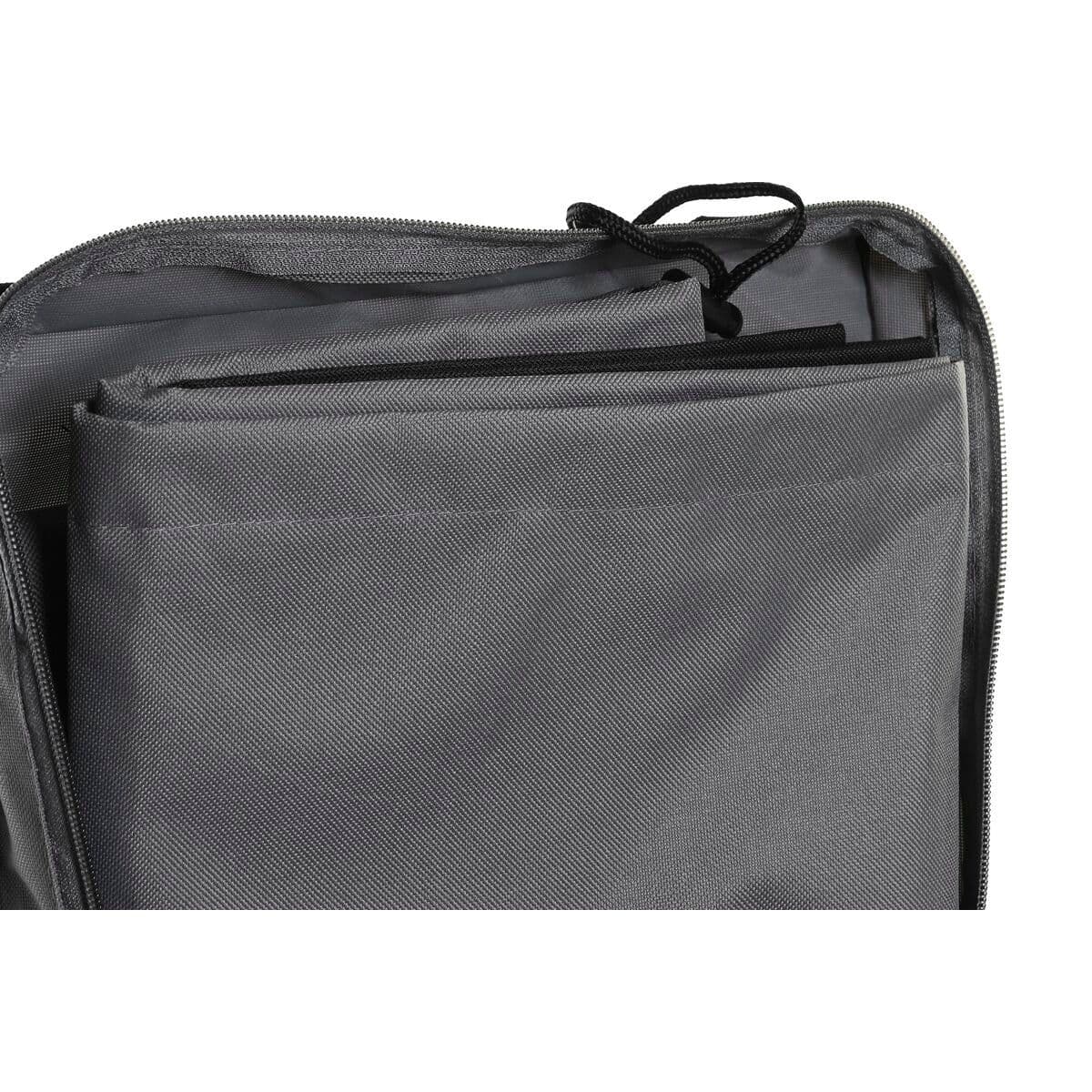 image-Protective Case DKD Home Decor Table Black Aluminium Dark grey (200 x 130 x 60 cm)