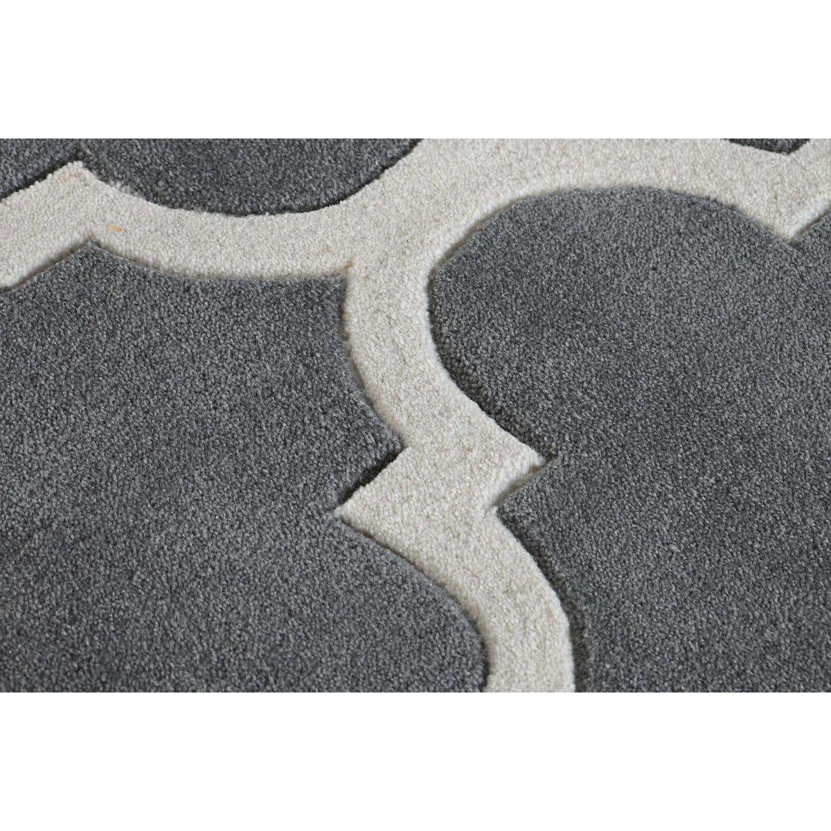 image-Carpet DKD Home Decor 160 x 230 x 2 cm Grey Polyester Ethnic