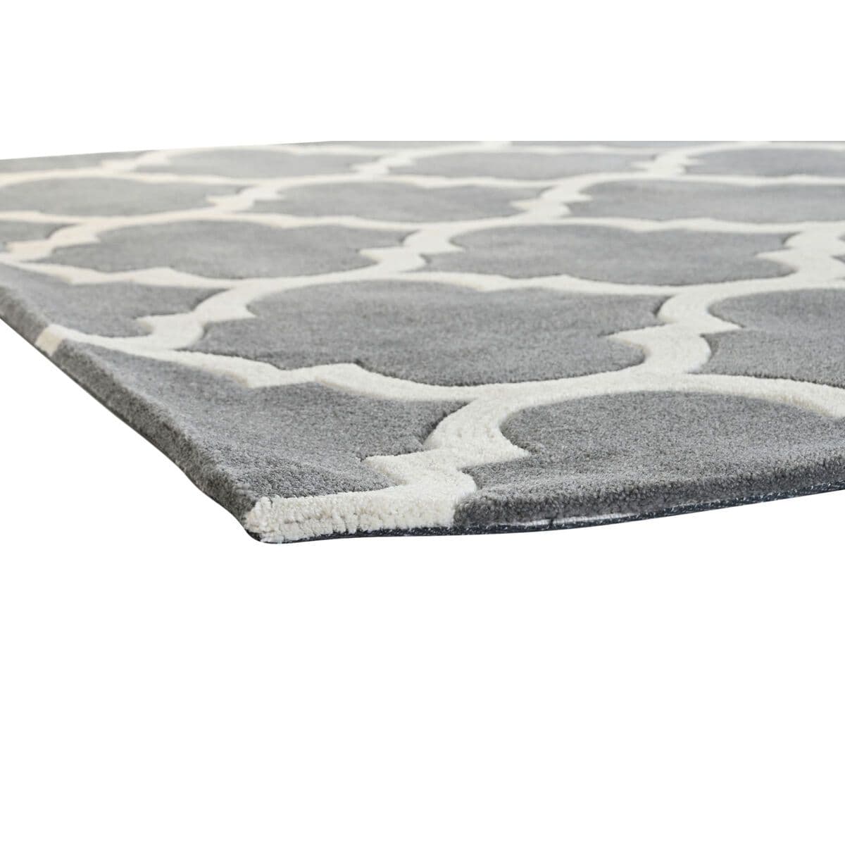 image-Carpet DKD Home Decor 160 x 230 x 2 cm Grey Polyester Ethnic