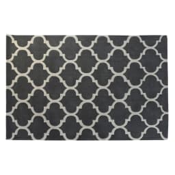 image-Carpet DKD Home Decor 160 x 230 x 2 cm Grey Polyester Ethnic