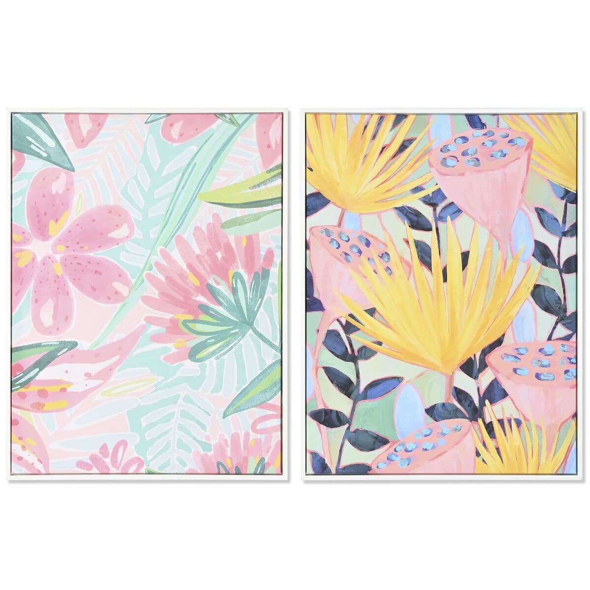 image-Canvas DKD Home Decor polystyrene Canvas 60 x 4 x 80 cm