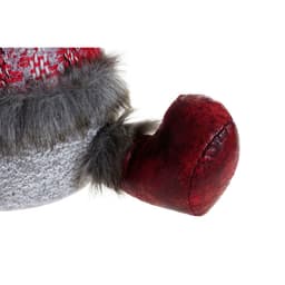 image-Christmas bauble DKD Home Decor Red Grey Reindeer 27 x 19 x 32 cm (2 Units)