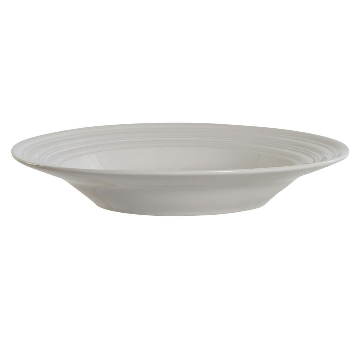 image-Deep Plate DKD Home Decor White Porcelain 20 x 20 x 3 cm
