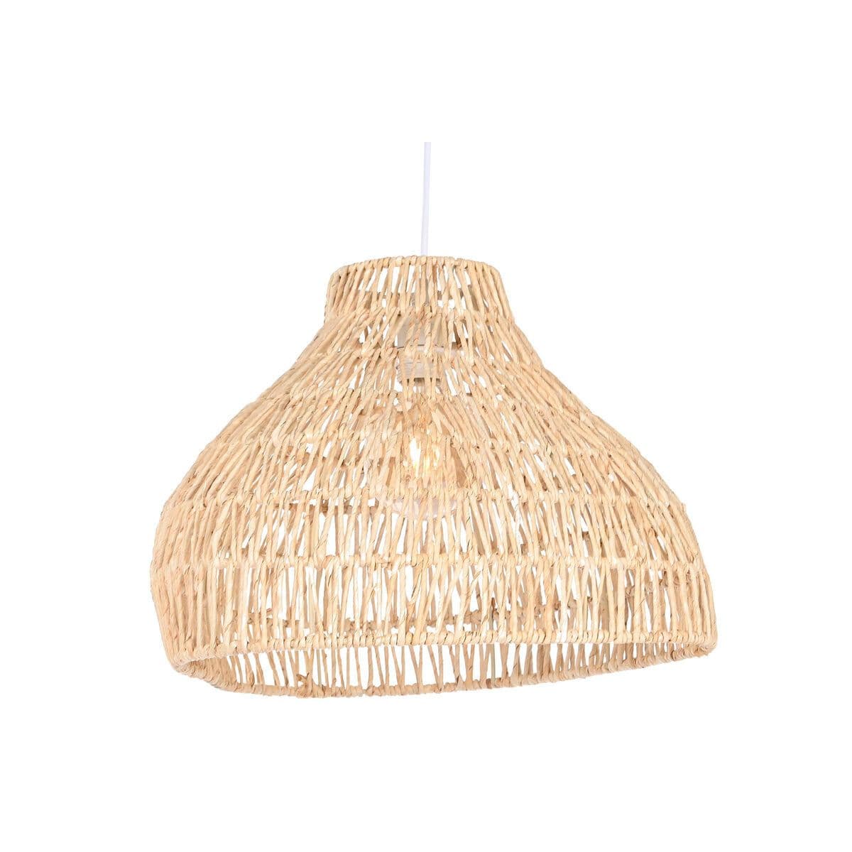 image-Ceiling Light Home ESPRIT Light brown Metal Rope 53 x 42 x 32 cm