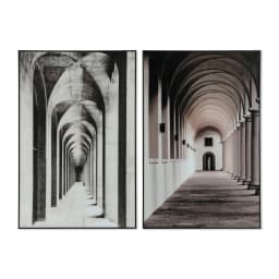 image-Painting Home ESPRIT Aluminium Crystal 80 x 2,5 x 120 cm