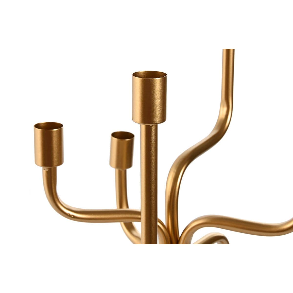 image-Candle Holder Home ESPRIT Golden Metal 25 x 25 x 51 cm