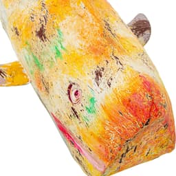 image-Decorative Figure Alexandra House Living Yellow Whale Iron