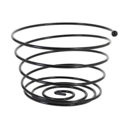 image-Fruit Bowl Viejo Valle Black Spiral Ø 26 x 17 cm (2 Units)