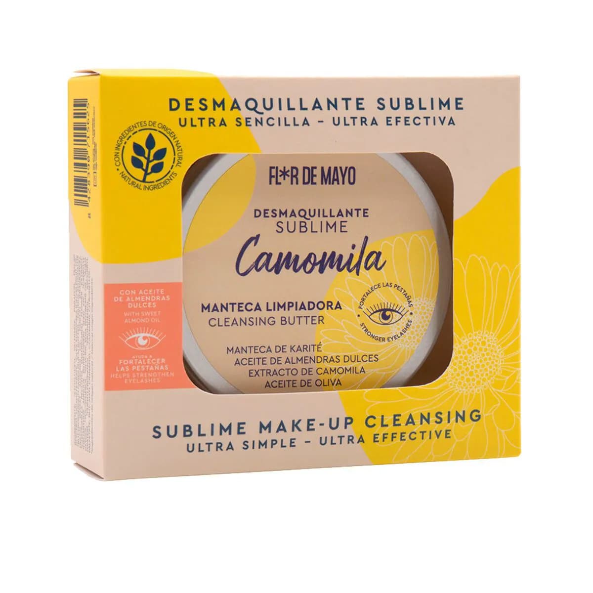 image-Facial Make Up Remover Flor de Mayo Sublime Camomila 80 g Cleaner Camomile