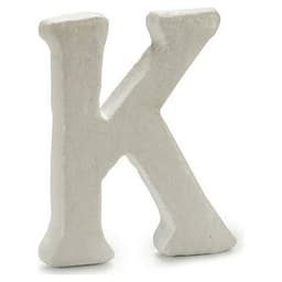 image-Letter K Pincello 1 x 15 x 13,5 cm polystyrene
