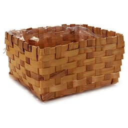 image-Plant pot Ibergarden Brown Cane 21 x 12,5 x 27 cm