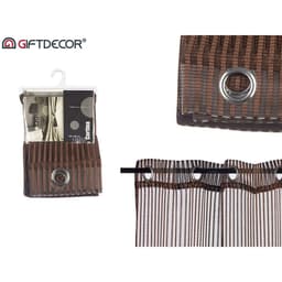 image-Curtains Gift Decor Brown 1 x 260 x 140 cm 26 x 36 x 2 cm