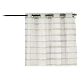 image-Curtain Gift Decor Green 140 x 0,1 x 260 cm Net curtain Stripes