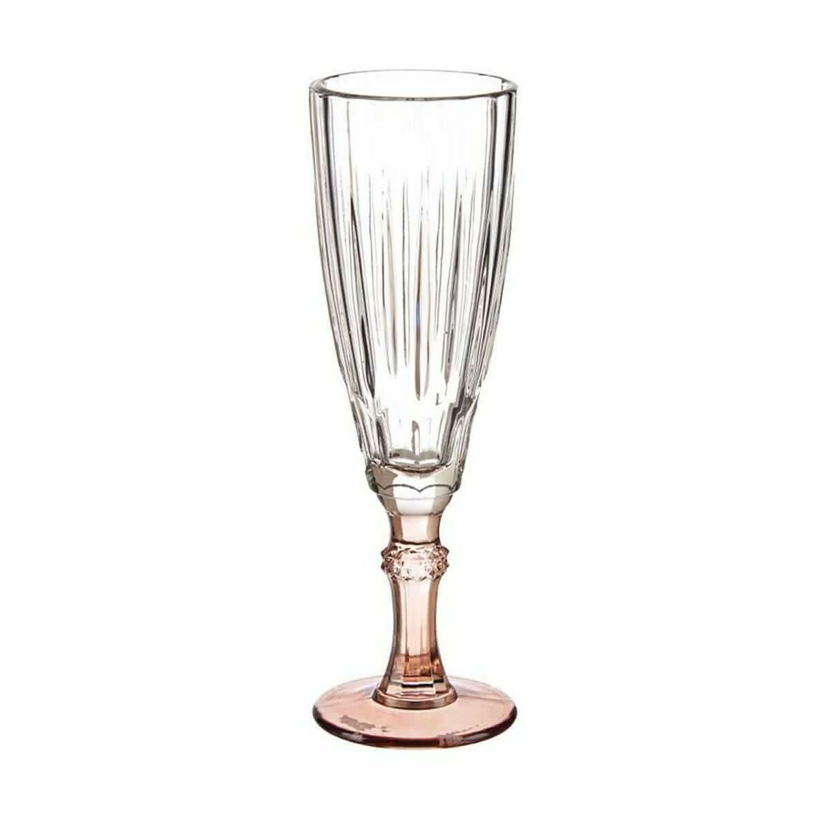 image-Champagne glass Vivalto Exotic Brown Crystal 170 ml