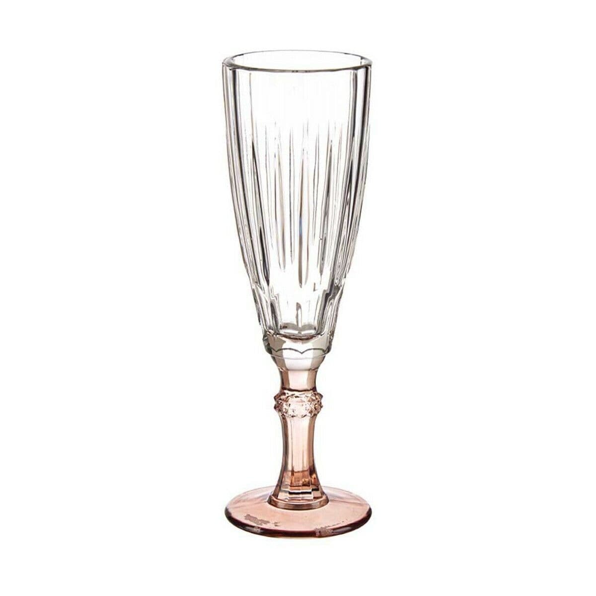 image-Champagne glass Vivalto Exotic Brown Crystal 170 ml