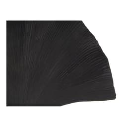 image-Decorative Figure Flower Black polyresin (8 x 37 x 24,5 cm)