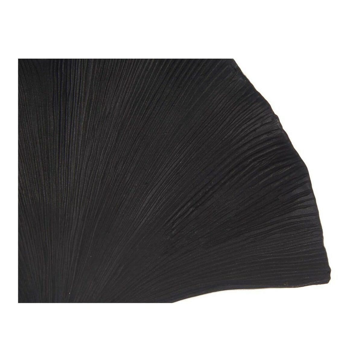 image-Decorative Figure Flower Black polyresin (8 x 37 x 24,5 cm)