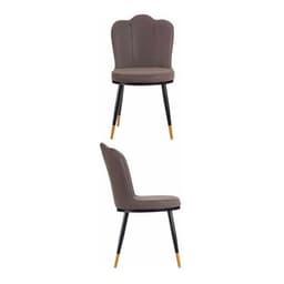 image-Armchair Gift Decor Black Purple Golden 53 x 88 x 67 cm Shell