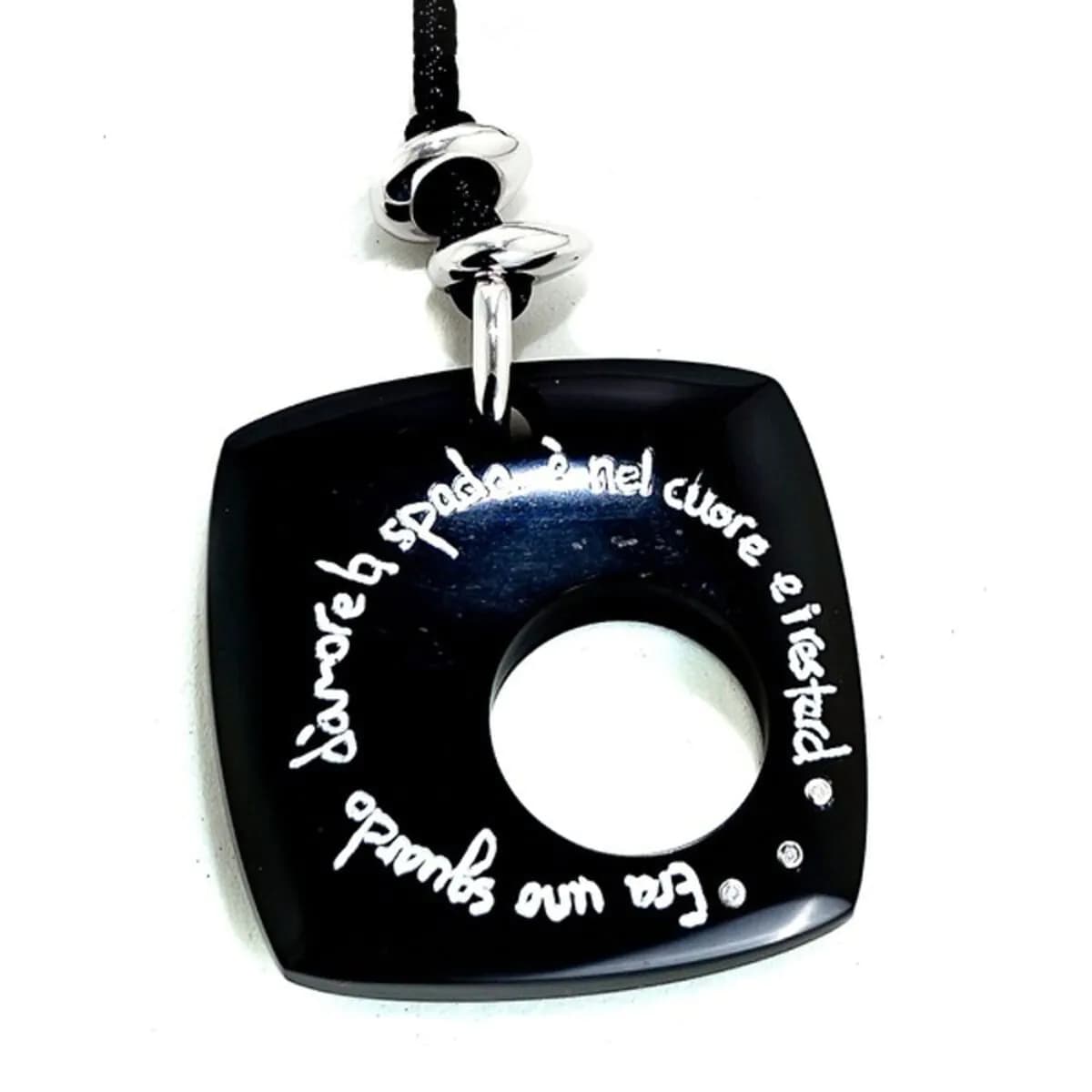 image-Ladies' Necklace Demaria DM6TC036-NEGR