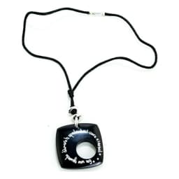 image-Ladies' Necklace Demaria DM6TC036-NEGR
