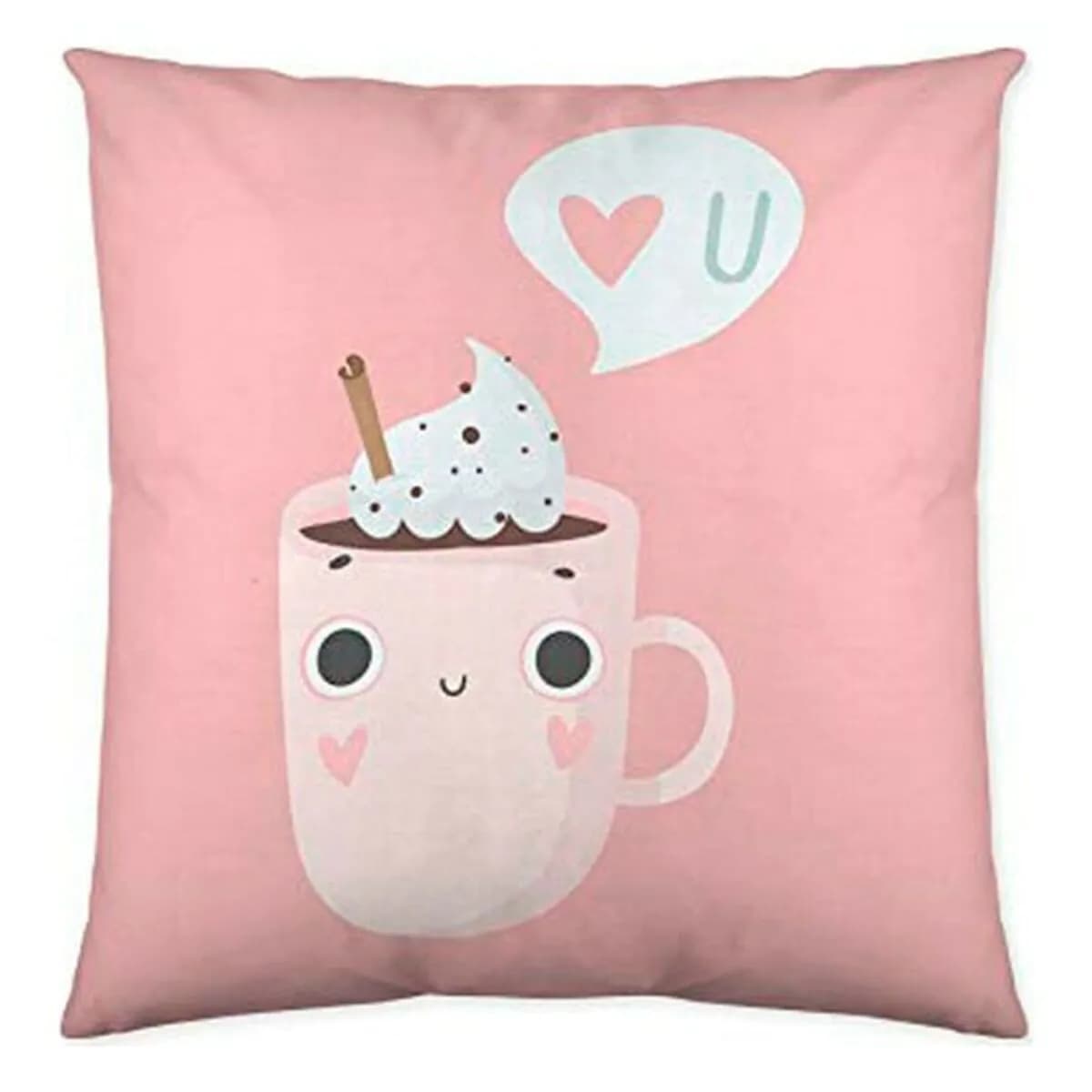 image-Cushion cover Costura Funny Cups (50 x 50 cm)