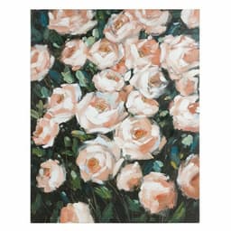 image-Oil Painting Roses Pine (80 X 4 x 100 cm)