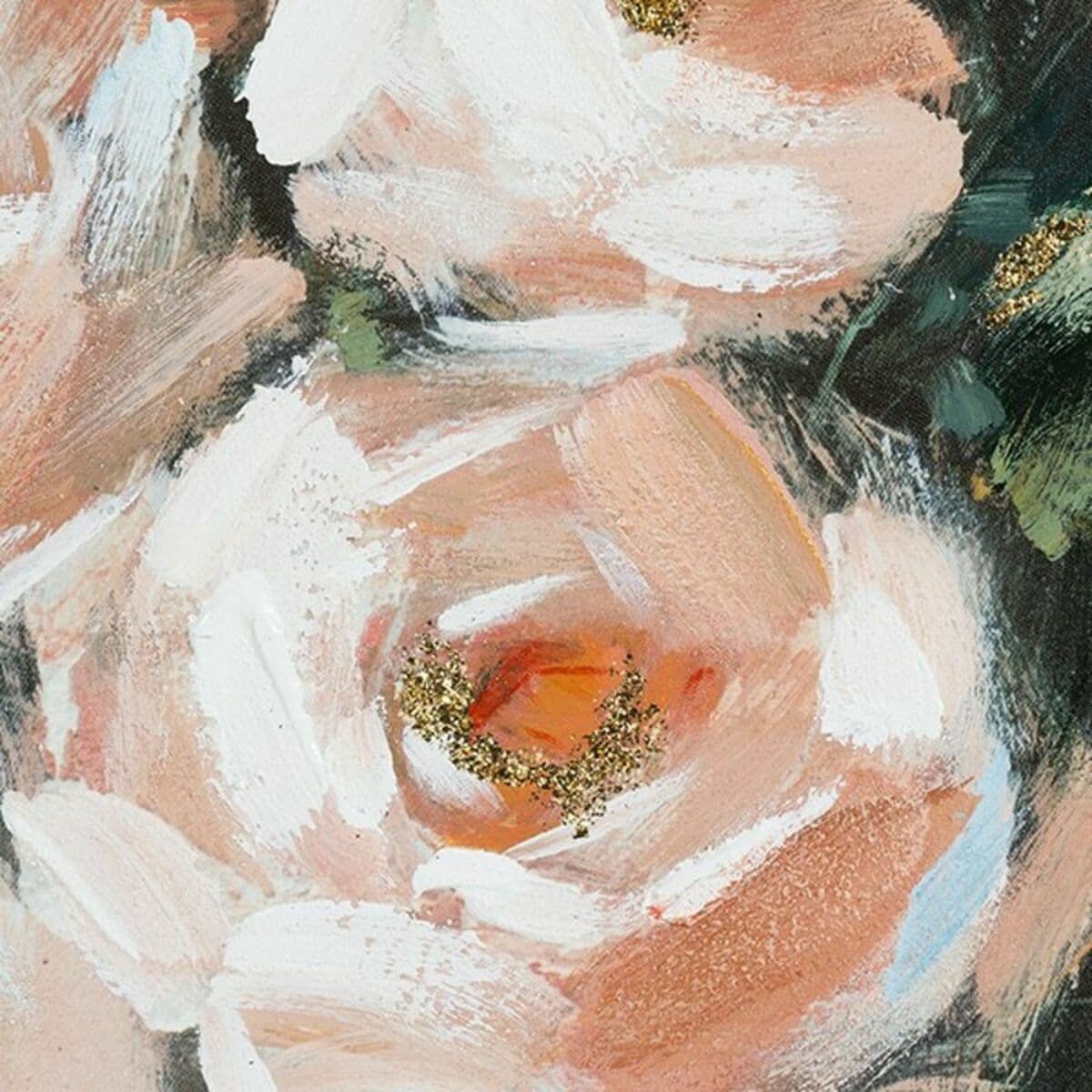 image-Oil Painting Roses Pine (80 X 4 x 100 cm)