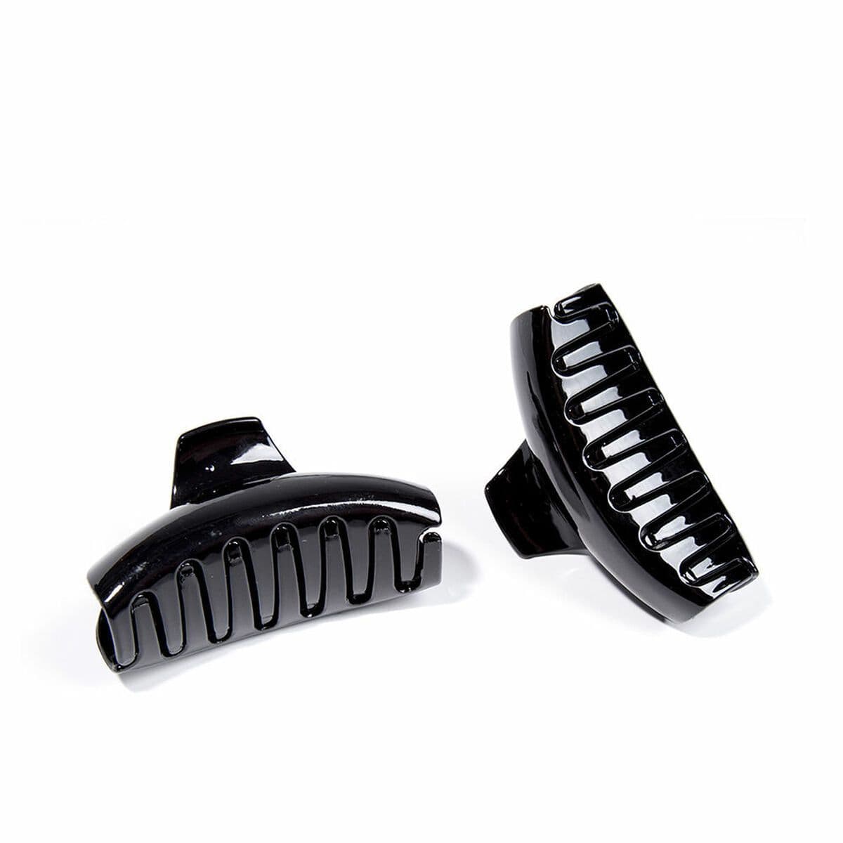 image-Hair clips Inca Pinza Grande Black 2 Units
