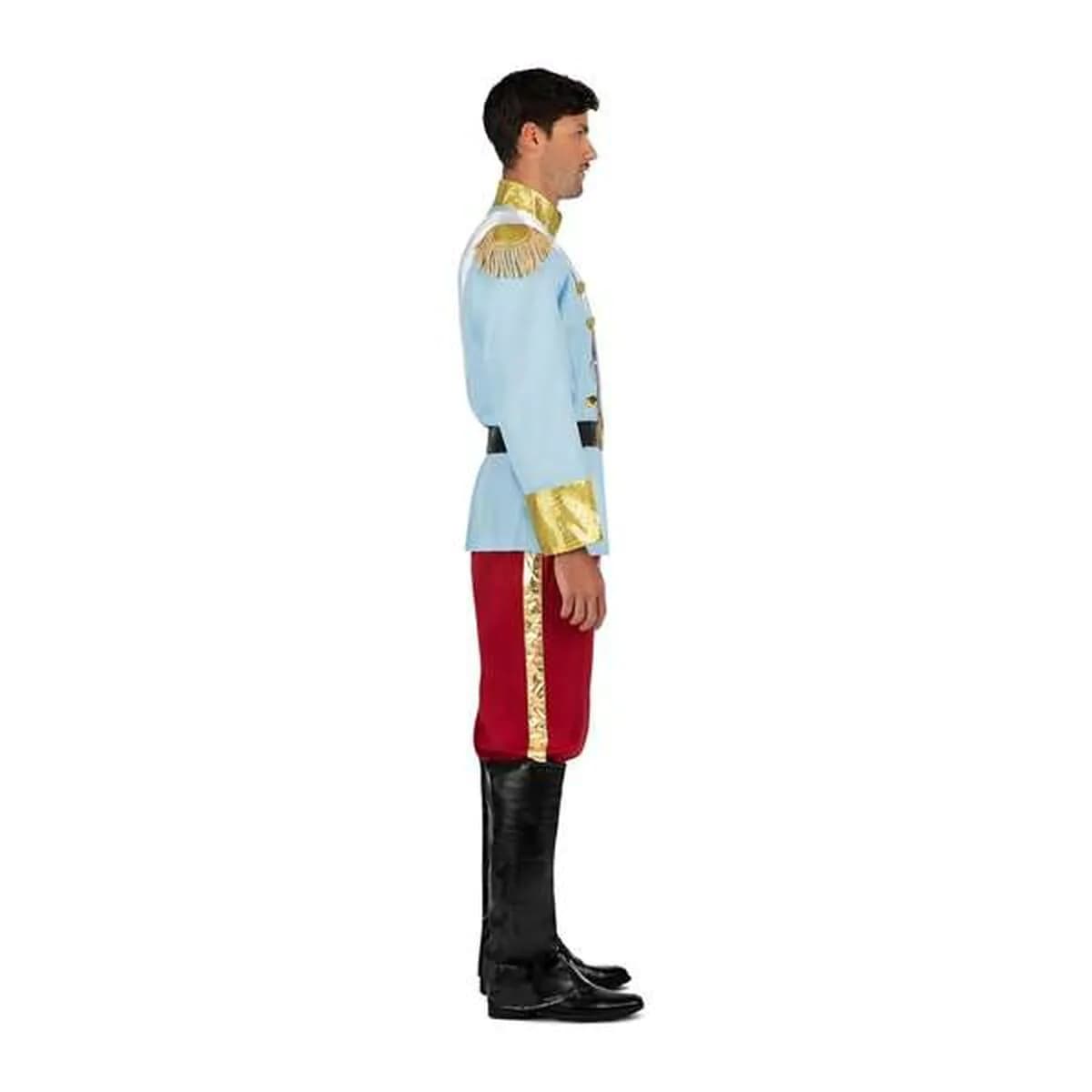 image-Costume for Adults My Other Me Blue Prince 4 Pieces