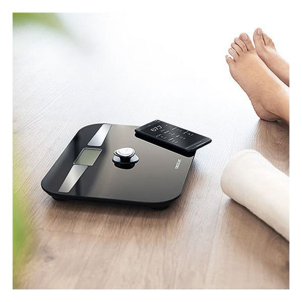 image-Digital Bathroom Scales Cecotec EcoPower 10200 Smart Healthy LCD Bluetooth 180 kg Black