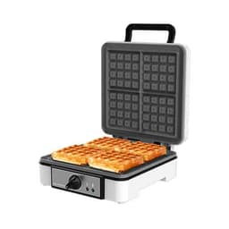 image-Waffle Maker Cecotec Fun Gofrestone 4Inox 1200 W