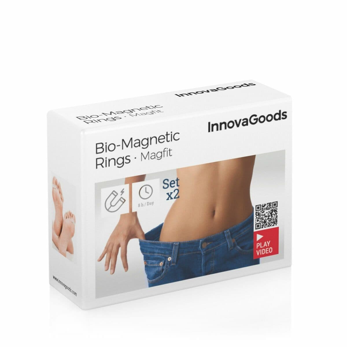 image-Magnetic Slimming Rings Magfit InnovaGoods 2 Units