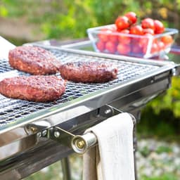 image-Stainless Steel Foldable Charcoal BBQ ExelQ InnovaGoods