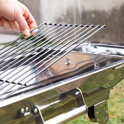 image-Stainless Steel Foldable Charcoal BBQ ExelQ InnovaGoods