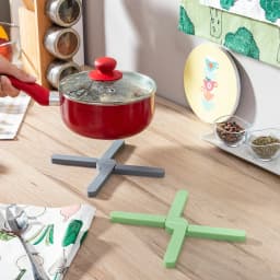 image-Individual Folding Silicone Trivet Folvet InnovaGoods 2 Units