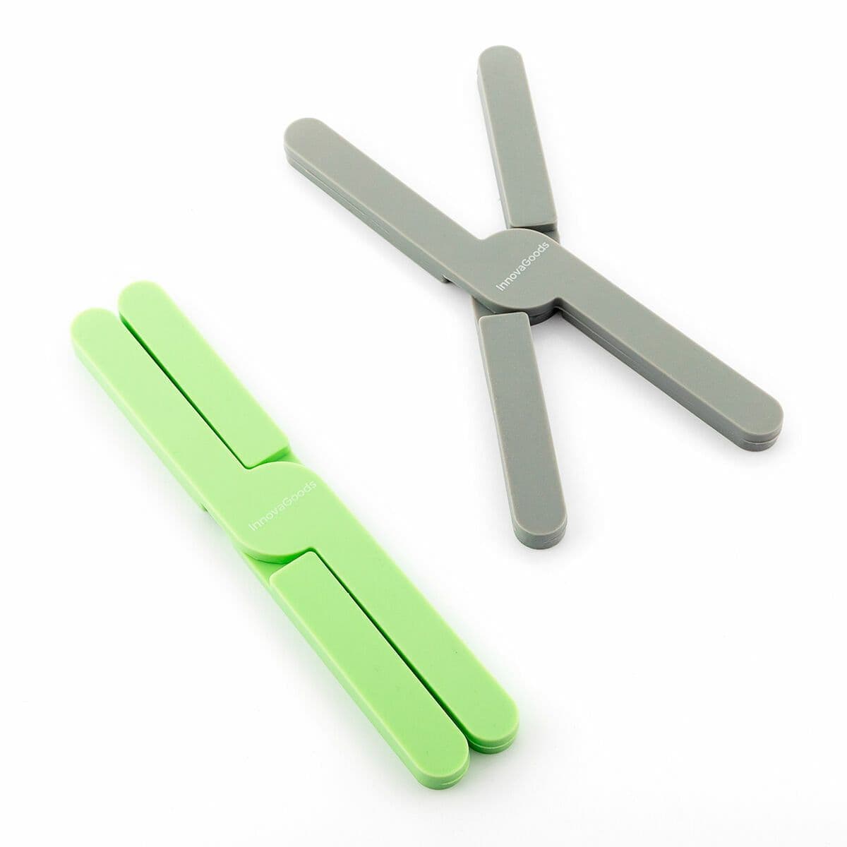 image-Individual Folding Silicone Trivet Folvet InnovaGoods 2 Units