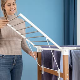 image-Folding Vertical Clothes Dryer with Wheels Dreeyl InnovaGoods 38 Bars