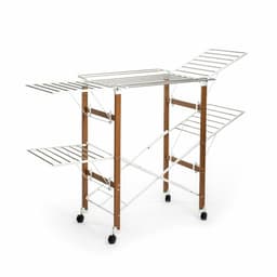 image-Folding Vertical Clothes Dryer with Wheels Dreeyl InnovaGoods 38 Bars