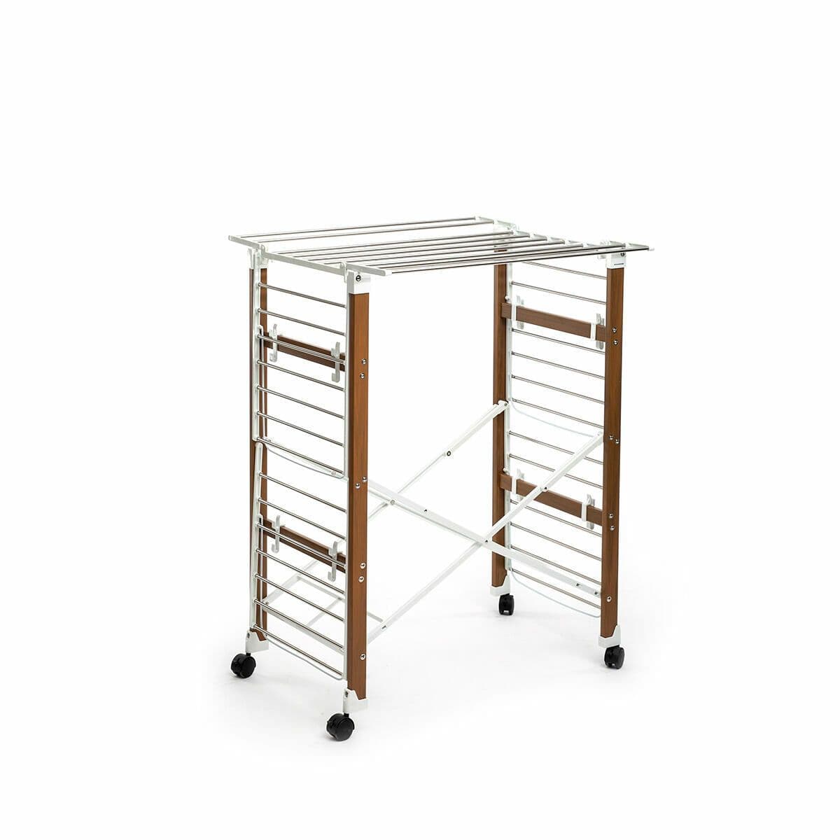 image-Folding Vertical Clothes Dryer with Wheels Dreeyl InnovaGoods 38 Bars