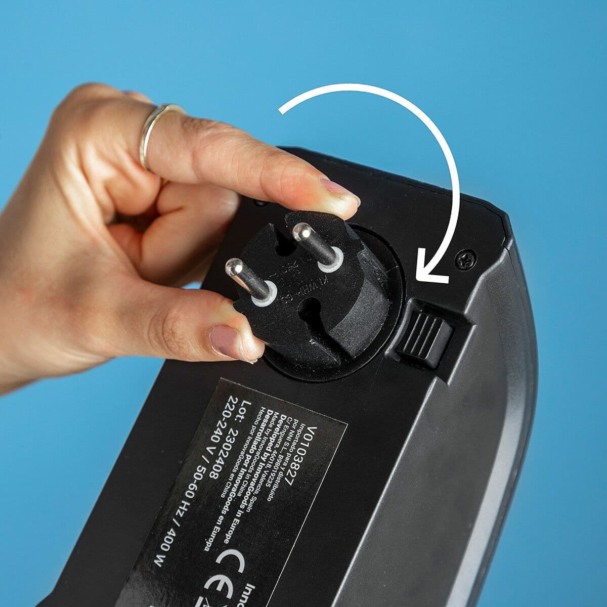 image-Portable Mini Plug Heater Heatpod InnovaGoods 400 W