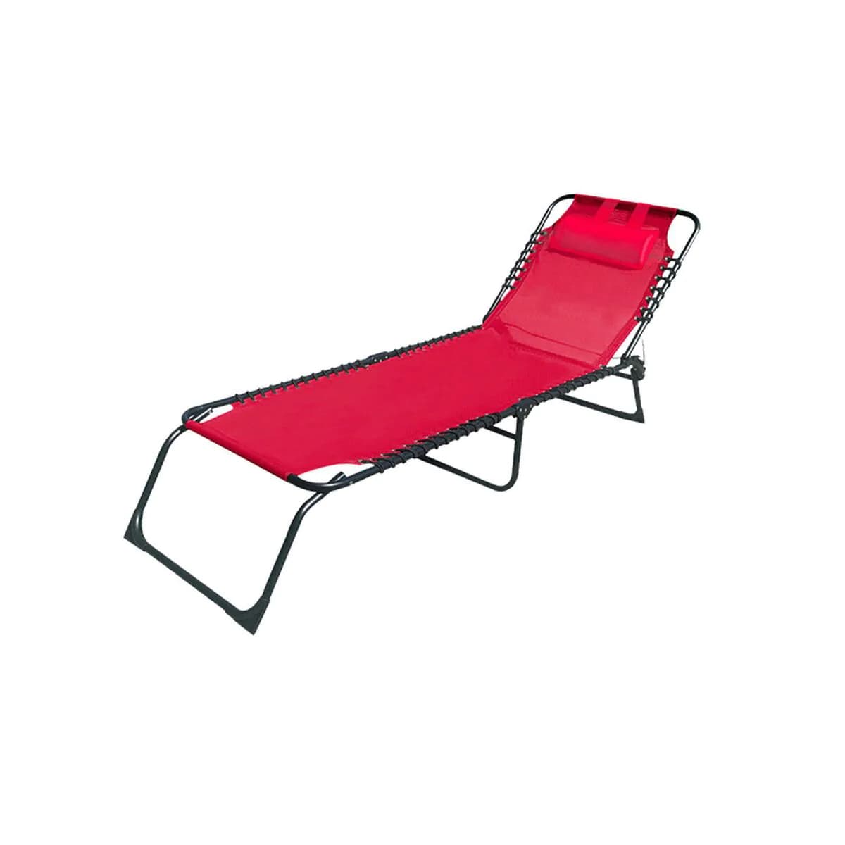 image-Sun-lounger Marbueno 10000 Red 190 x 27 x 58 cm