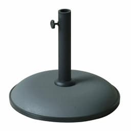 image-Marbueno Round Umbrella Base Cement 41.5x35 cm 15KG Grey Garden, Pool, Terrace 10446