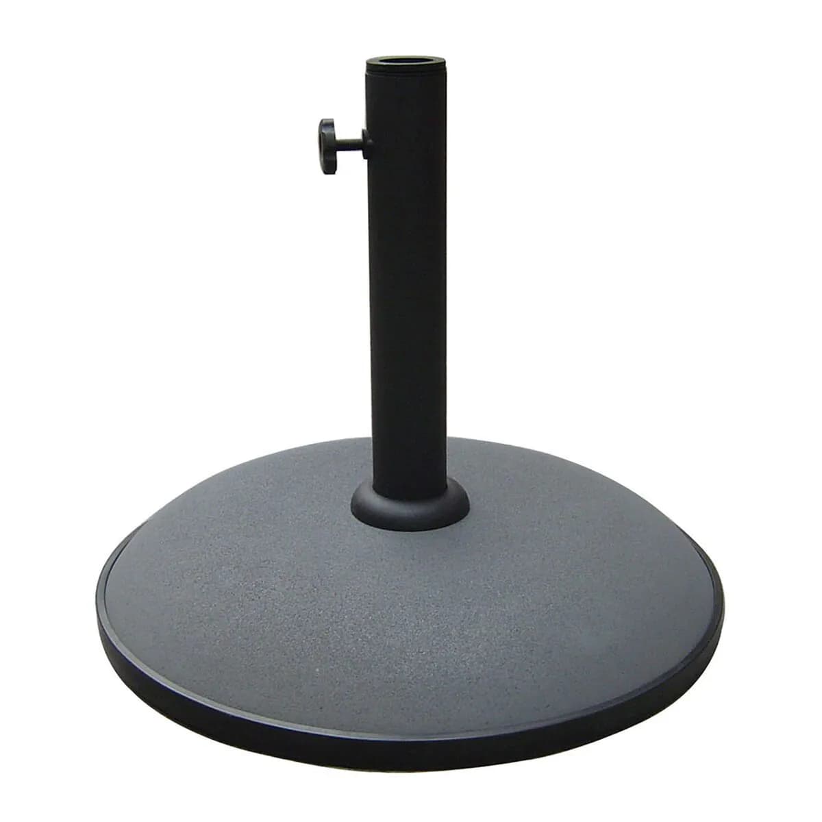 image-Marbueno Base Sombrilla Redonda 45x36 cm 20KG Gris Jardín, Piscina, Terraza