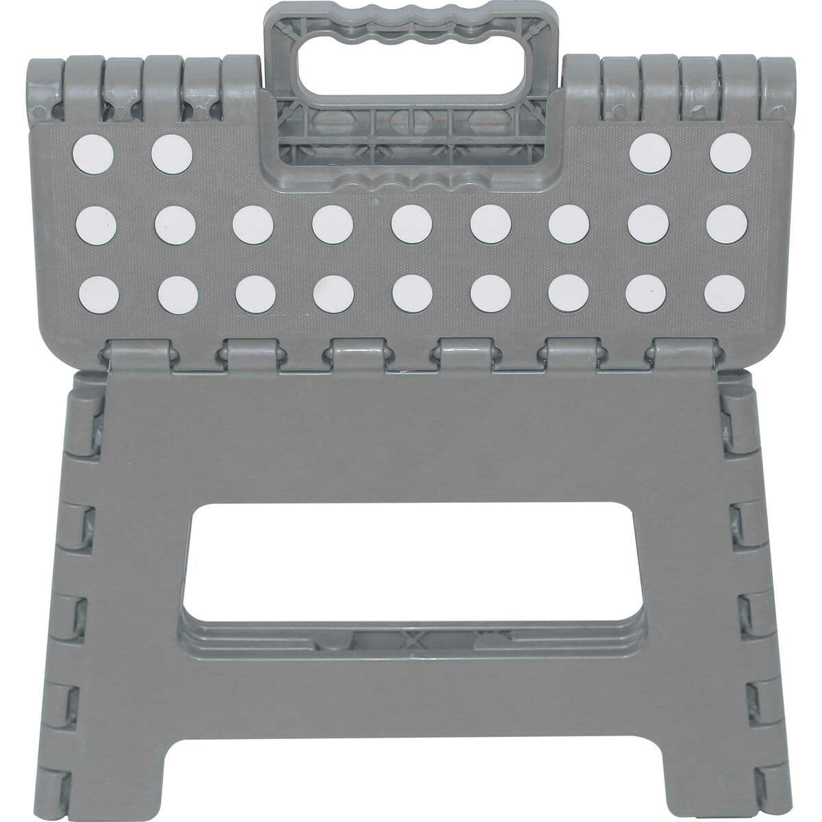 image-Marbueno Folding Stool Plastic Assorted Color 31.5x25x22 cm Garden 10533