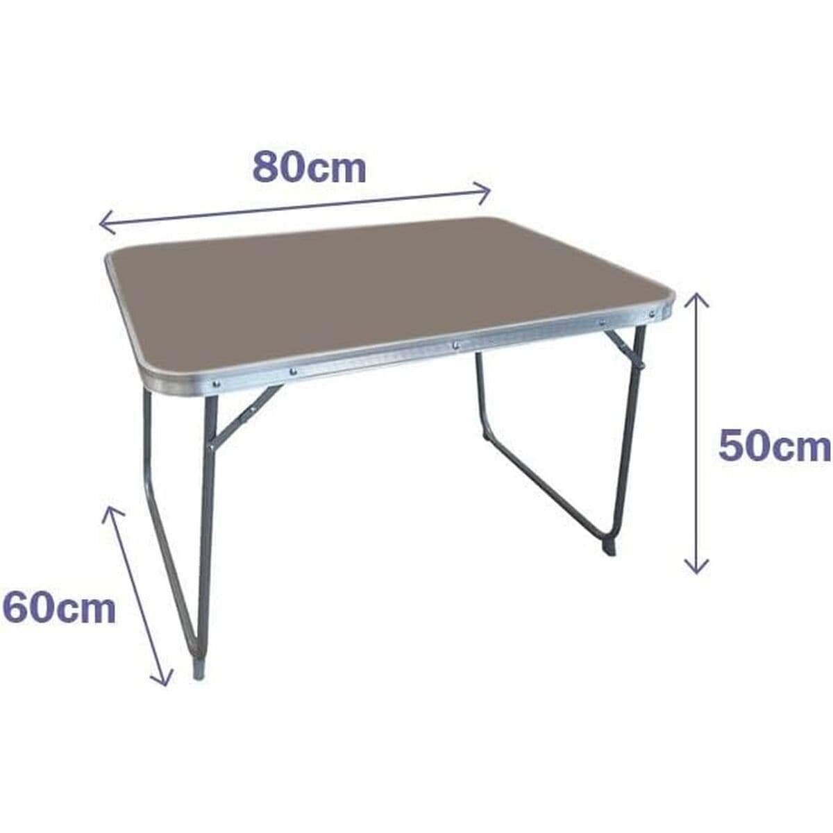 image-Folding Table Marbueno 75 x 60 x 55 cm