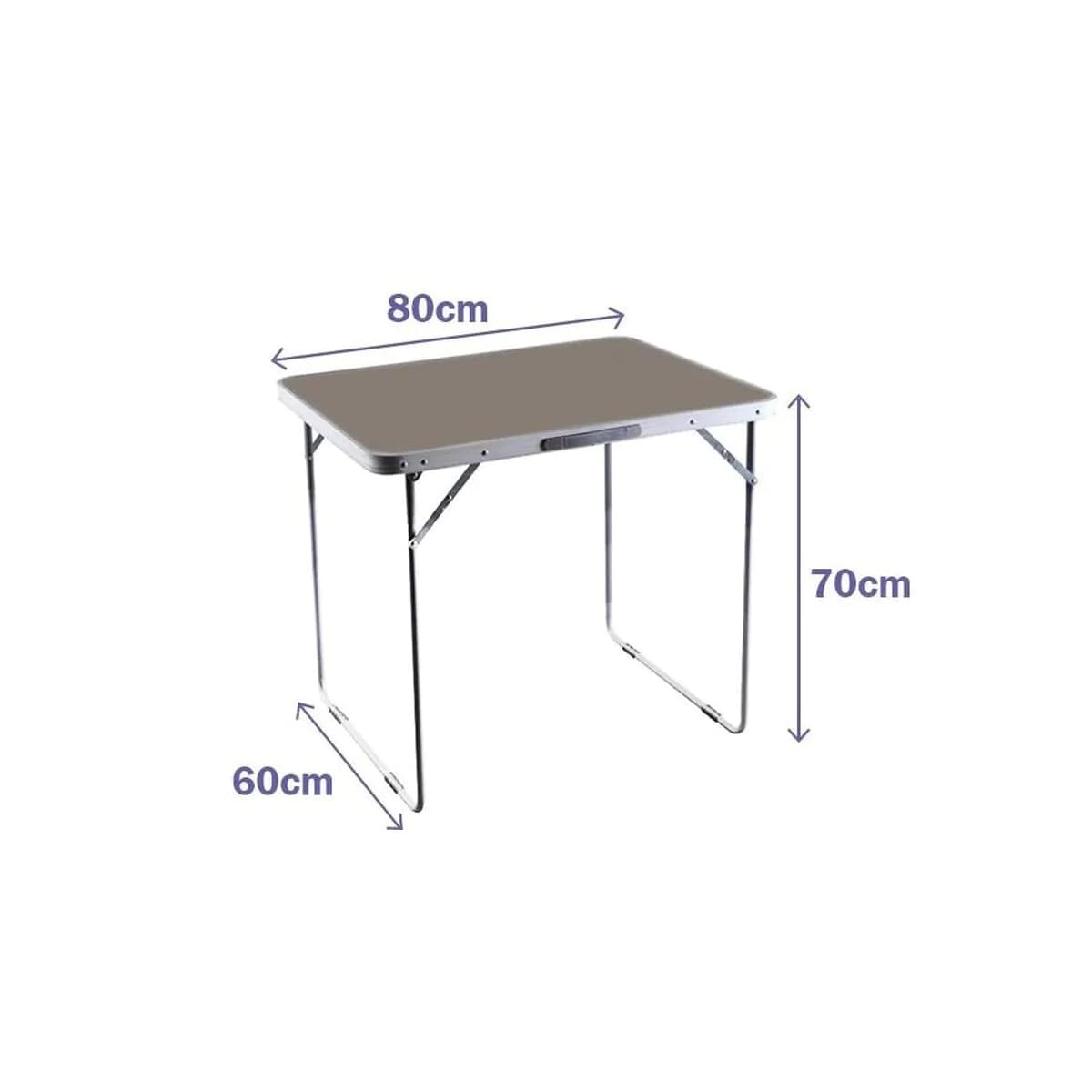 image-Folding Table Marbueno 120 x 70 x 60 cm
