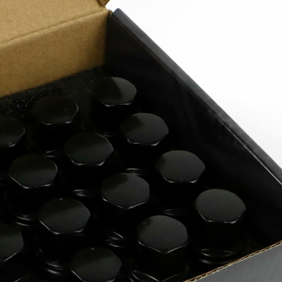 image-Set Nuts OMP 33 mm Black M12 x 1,50