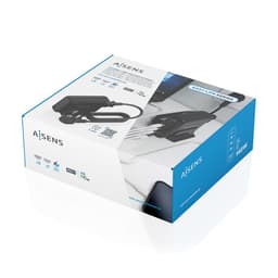 image-Wall Charger Aisens GAN Black 140 W 50 W